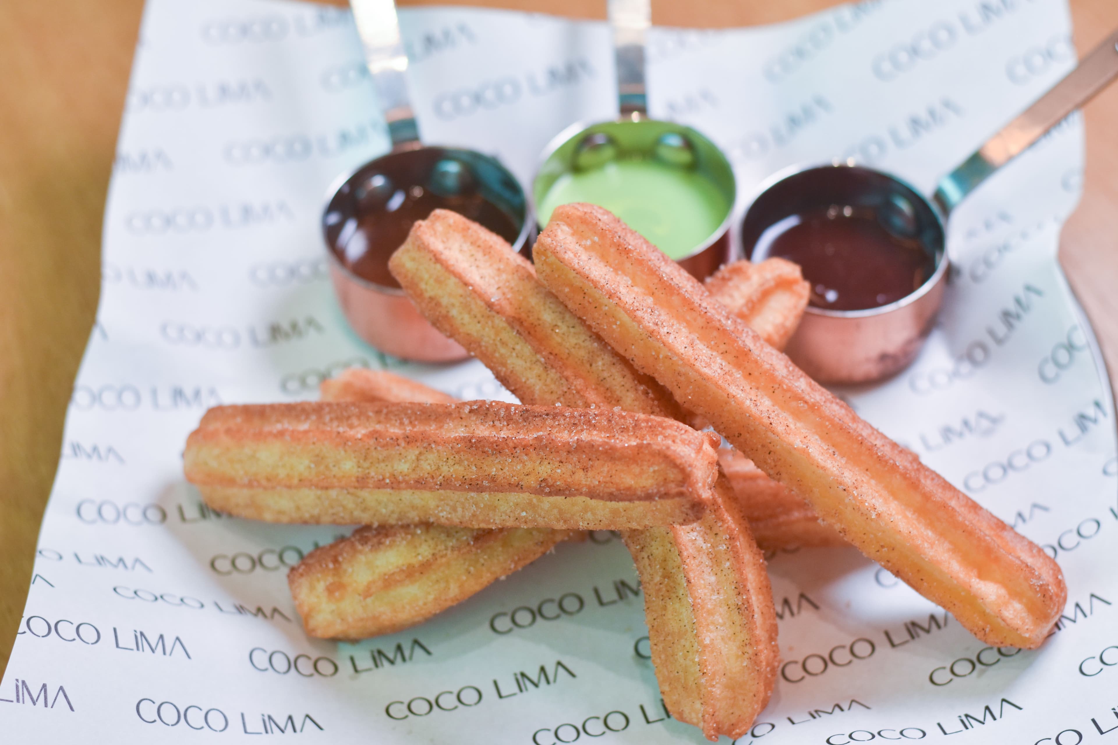 Churros con Arequipe